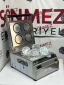 Sönmez Vakum 110*110 Yuvarlak Kase Kapatma Makinesi Tabak Kapatma Makinası 4 Adet - 1