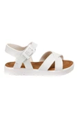 Beyaz Unisex Çocuk Sandalet - 2