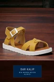 Hardal Sarı Unisex Çocuk Sandalet - 1