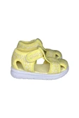 Sarı Yumuşak Baskılı Unisex Çocuk Sandalet - 3