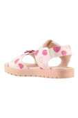 Pembe Baskılı Kız Çocuk Sandalet - 3