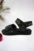 Galaxy Baskılı Çift Bantlı Cırt Cırtlı Erkek Çocuk Sandalet - 3