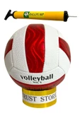Voleybol Topu A Kalite Dikişli Baisidiwei 5 Numara Şişirme Pompası Hediyeli - 6