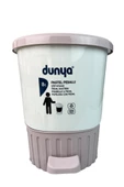 Dünya Çöp Kovası 8 Litre Pedallı Pastel Renkli Royaleks-01069 - 1