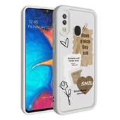 Galaxy A30 Kılıf Kamera Korumalı Baskılı Arka Yüzey Zore Klas Kapak thumbnail 8