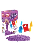 Aksesuarlı Yeşil Kinetik Oyun Kumu (1000 gr.) - Art Craft Kinetik Kum Seti - Art Sand Kumu - 10
