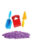 Aksesuarlı Yeşil Kinetik Oyun Kumu (1000 gr.) - Art Craft Kinetik Kum Seti - Art Sand Kumu - 12