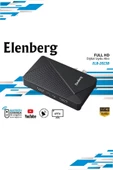 Elenberg ELB-2023B  Bluetooth Kumandalı Full HD Uydu Alıcı - 4
