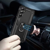 Samsung Galaxy A05S Kılıf Vega Tank Sert Yüzüklü Standlı Zırh Koruma Kapak thumbnail 8