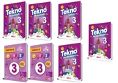 Kırmızı Beyaz Tekno Set 3.Sınıf Tüm Dersler Seti Yeni - 1
