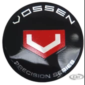 Jant Göbek Arma Vossen Black Sticker 4'lü Set - 1
