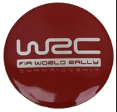 Jant Göbek Arma WRC Red Sticker 4'lü Set thumbnail 1