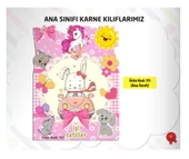 Karne Kabı Kılıfı (Okul Öncesi - Kız) Ürün Kodu:111 (25 Adet) - 1