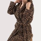 Soley | Panthera | %100 Pamuk Kadın / Erkek Bornoz (Unisex) - 4