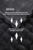 Evlen Home Collection Kürk Yorgan Tek Kişilik Dolgulu Peluş Yumuşak Wellsoft Çift Taraflı Yatak Örtüsü 2 Parça Set Loria - 6