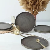 Keramika Keraart Vintage Stackable Servis Tabağı 27 Cm 6 Adet 21724 - 1