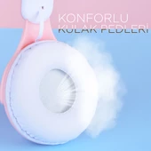 Zore M6 Pro Ayarlanabilir ve Katlanabilir Kulak Üstü Bluetooth Kulaklık - 3