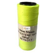 SRTfootcare Deri El Dikişi İçin Mumlu İplik 1 Mm 100mt (leathercraft, Deri Hobi) - 12