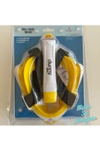 Full Face Maske Şnorkel Set Takımı Sarı Renk S/M - 2