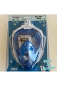 Full Face Maske Şnorkel Set Takımı Mavi Renk L/XL - 1