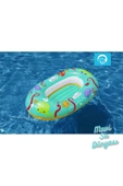Çocuk Botu Balık Desenli Renkli 119 Cm x 79 Cm Float Bot - Mavi Su Dünyası - 1