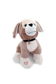 Peluş Ses Çıkaran Cesur Köpek Kahve Renkli - Mavi Su Dünyası - 1