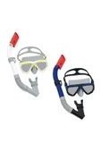 Yetişkin Şnorkel Set Dominator II Sarı-Gri Renk 14 Yaş Üzeri - 3