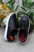 U.S. Polo Assn. Costa Siyah Kırmızı Orijinal Ürün Sneaker Erkek Ayakkabı - 6