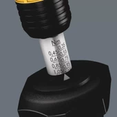 Wera 7400 Serisi ESD Kraftform Ayarlanabilir Torklu Tornavida (0,1-3,0 Nm),Rapidaptor Hızlı Uç Değiştirme Mandrenli, 743 - 6