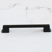 Cemre Kulp 160 mm Siyah Metal Mutfak Mobilya Çekmece Mutfak Dolap Dolabı Kulpları Kapak Kulbu 16 cm - 2