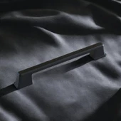 Cemre Kulp 160 mm Siyah Metal Mutfak Mobilya Çekmece Mutfak Dolap Dolabı Kulpları Kapak Kulbu 16 cm - 6