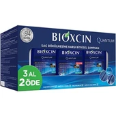 Bioxcin 3 Al 2 Öde 3 x 300 ml Quantum Şampuan Yağlı Saçlar İçin - 1