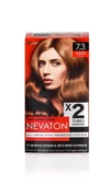 Nevaton 2 Li  Saç Boyası  7.3 Karamel Kumral - 1