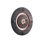 Duvar Saati Yuvarlak Ahşap thumbnail 1