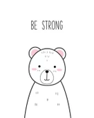 Be Strong Kanvas Tablo thumbnail 1