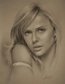 Charlize Theron - Kanvas Tablo thumbnail 1