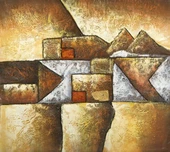 Soyut 9 - Kanvas Tablo thumbnail 1