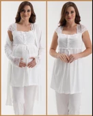 ELİT 3200 HAMİLE LOHUSA 2021 YENİ SEZON SADE VE ŞIK 3 LÜ LOHUSA - 3