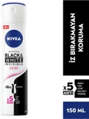 Nivea Deodorant Kadın - Black & White Clear - 1