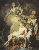 İbrahim'in Kurbanı - Kanvas Tablo thumbnail 2