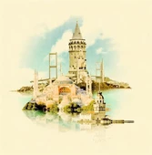 Yeditepe İstanbul - Kanvas Tablo thumbnail 1