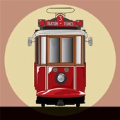 Taksim Tünel Tramvayı - Kanvas Tablo thumbnail 2