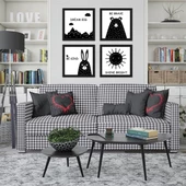 Cute Çerçeveli Poster Seti thumbnail 2