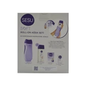 Sesu Roll On Isıtıcılı Ağda Seti - Soft - 2