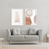 Light Pink Çerçeveli Poster Seti thumbnail 1