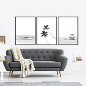 Beach Cottage Çerçeveli Poster Seti thumbnail 2