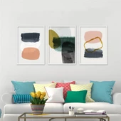 Abstract Rings Çerçeveli Poster Seti thumbnail 2