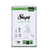 Sleepy Natural Kadın Pedi No: 1 Normal 24 Lü - 1