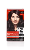 Nevaton 2 Li  Saç Boyası  4.0 Kahve - 1