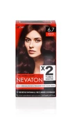 Nevaton 2 Li  Saç Boyası  6.7 Çikolata Kahve - 1